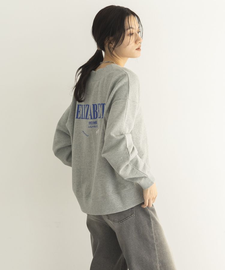 GARAGE OF GOOD CLOTHING「【日本製】ELIZABETH Vネックロゴプルオーバー」|Tシャツ・カットソー|
