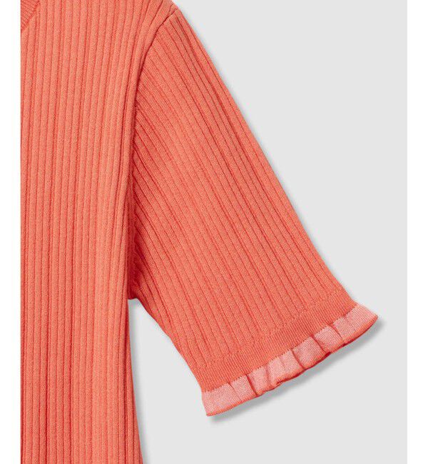 LOULOU WILLOUGHBY「【LOULOU WILLOUGHBY】ハーフチューブラーリブニット」|ニット・セーター|