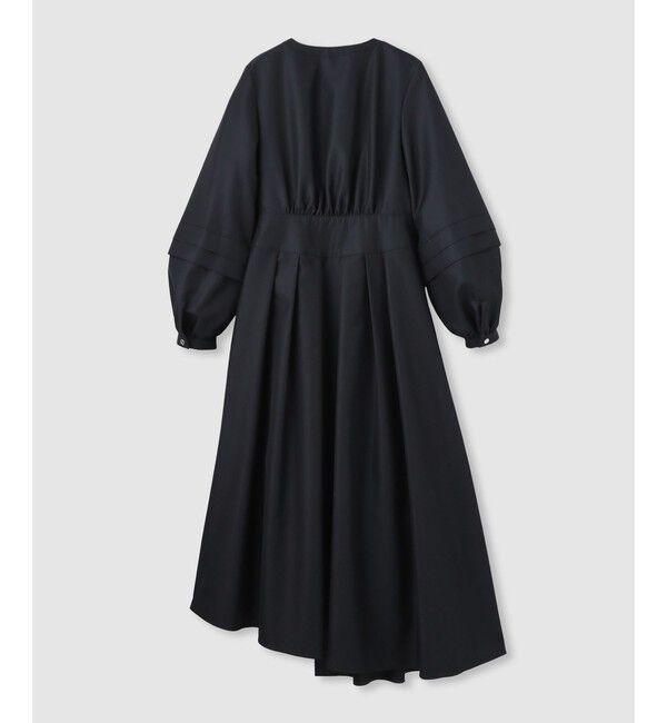 LOULOU WILLOUGHBY「【LOULOU WILLOUGHBY】バックルベルトカシュクールワンピース」|ワンピース|