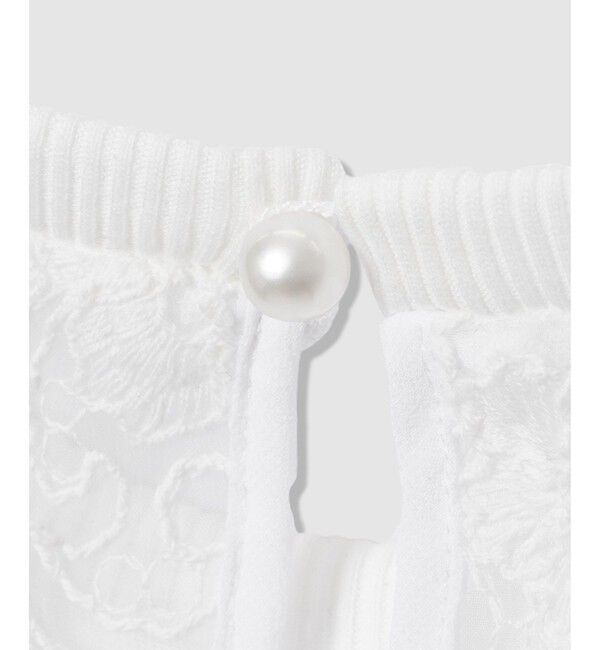 LOULOU WILLOUGHBY「【LOULOU WILLOUGHBY】オーガンスカラＴシャツ」|Tシャツ・カットソー|