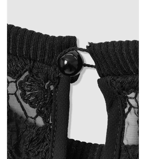 LOULOU WILLOUGHBY「【LOULOU WILLOUGHBY】オーガンスカラＴシャツ」|Tシャツ・カットソー|