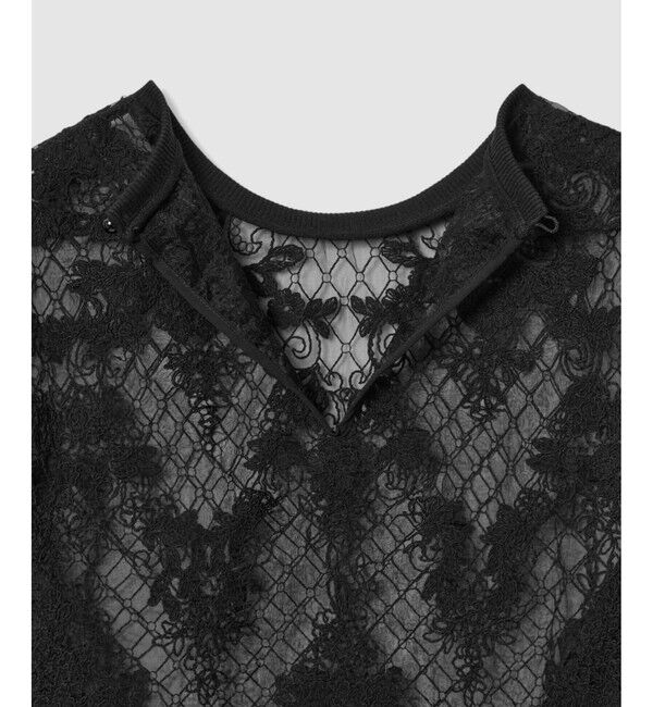 LOULOU WILLOUGHBY「【LOULOU WILLOUGHBY】オーガンスカラＴシャツ」|Tシャツ・カットソー|