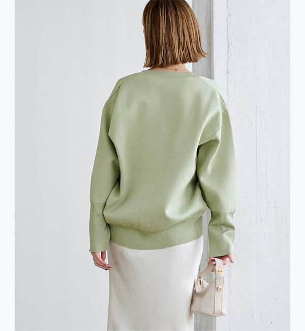 ur's「スポンディッシュラウンドネックニットカーディガン」|ニット・セーター|