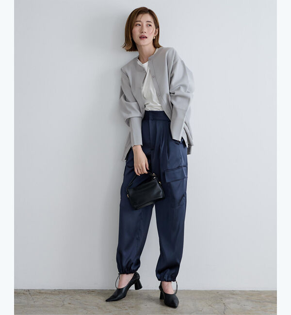 ur's「スポンディッシュラウンドネックニットカーディガン」|ニット・セーター|