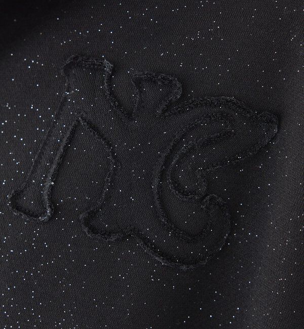  「ロゴグリッターパーカー」|プルオーバー|