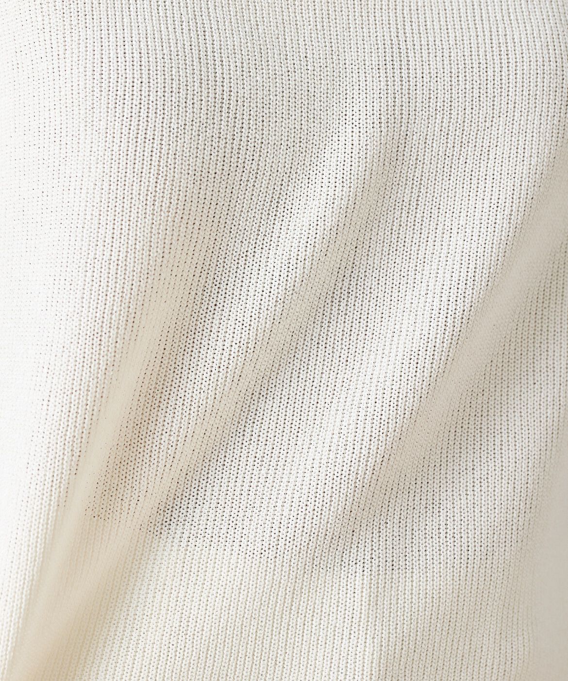 INED「ミニフリンジ付きノースリブニット」|ニット・セーター|