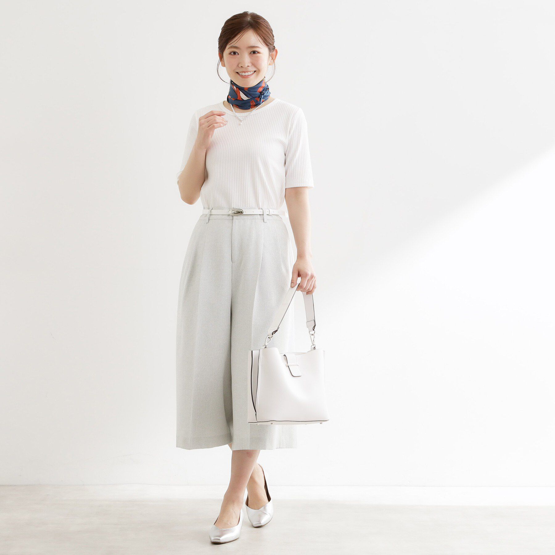 Reflect「リネンライクワイドミディパンツ」|その他|