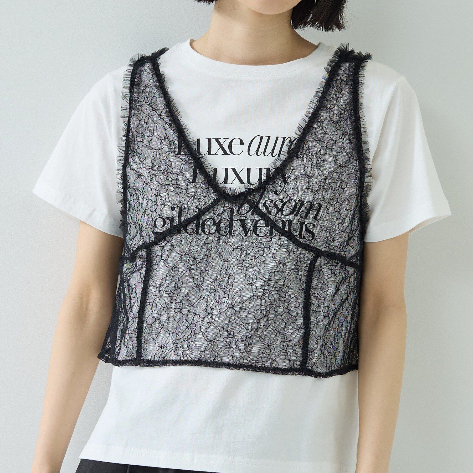 GALLEST「レースビスチェ」|シャツ・ブラウス|