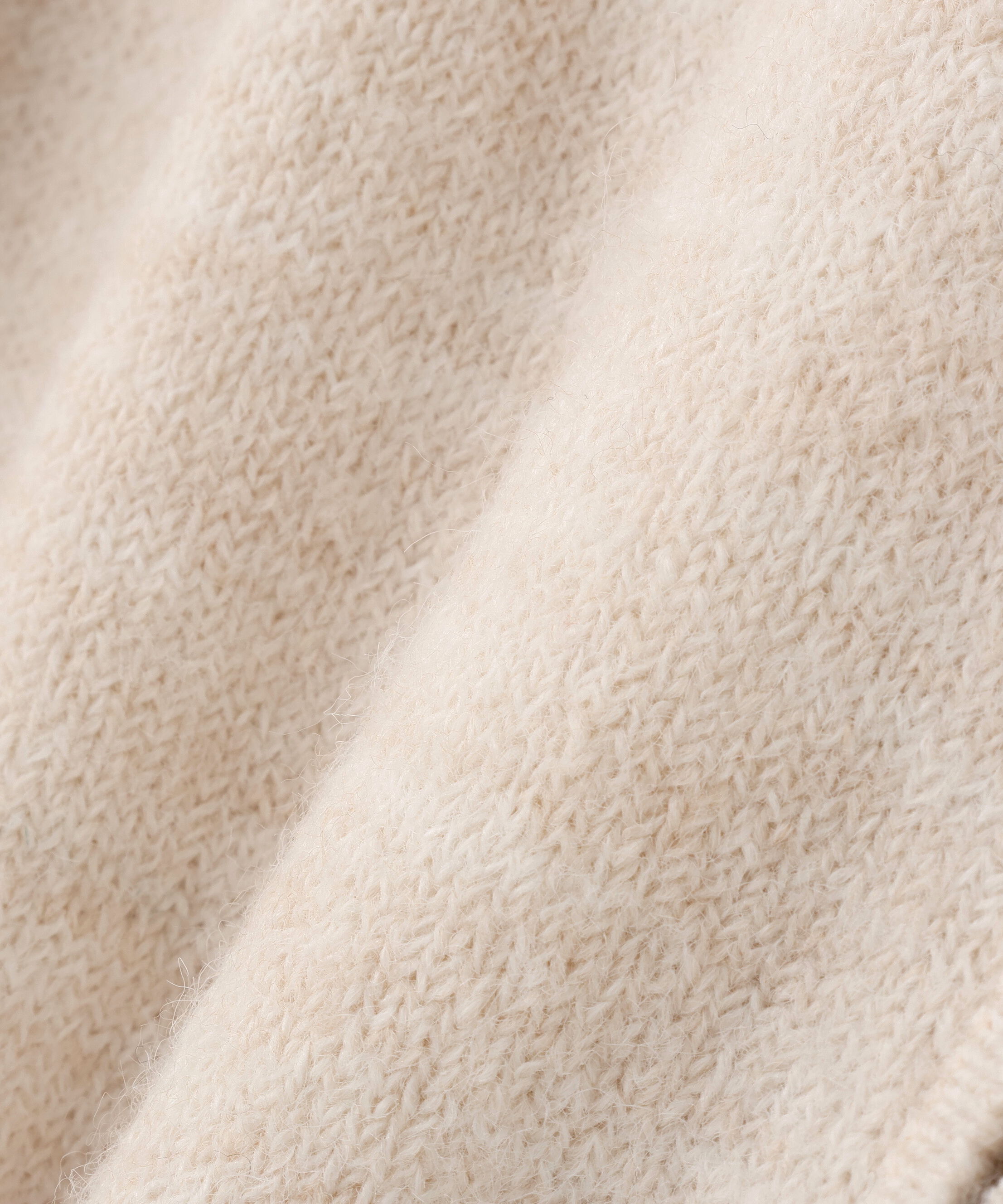  「フーディーベスト＆リブニット」|ニット・セーター|