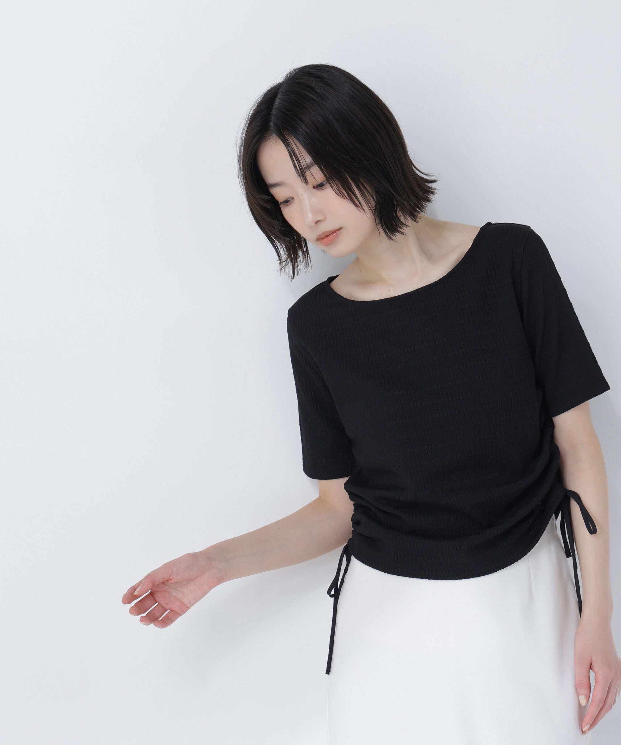  「ドロストヘムカットソー」|Tシャツ・カットソー|