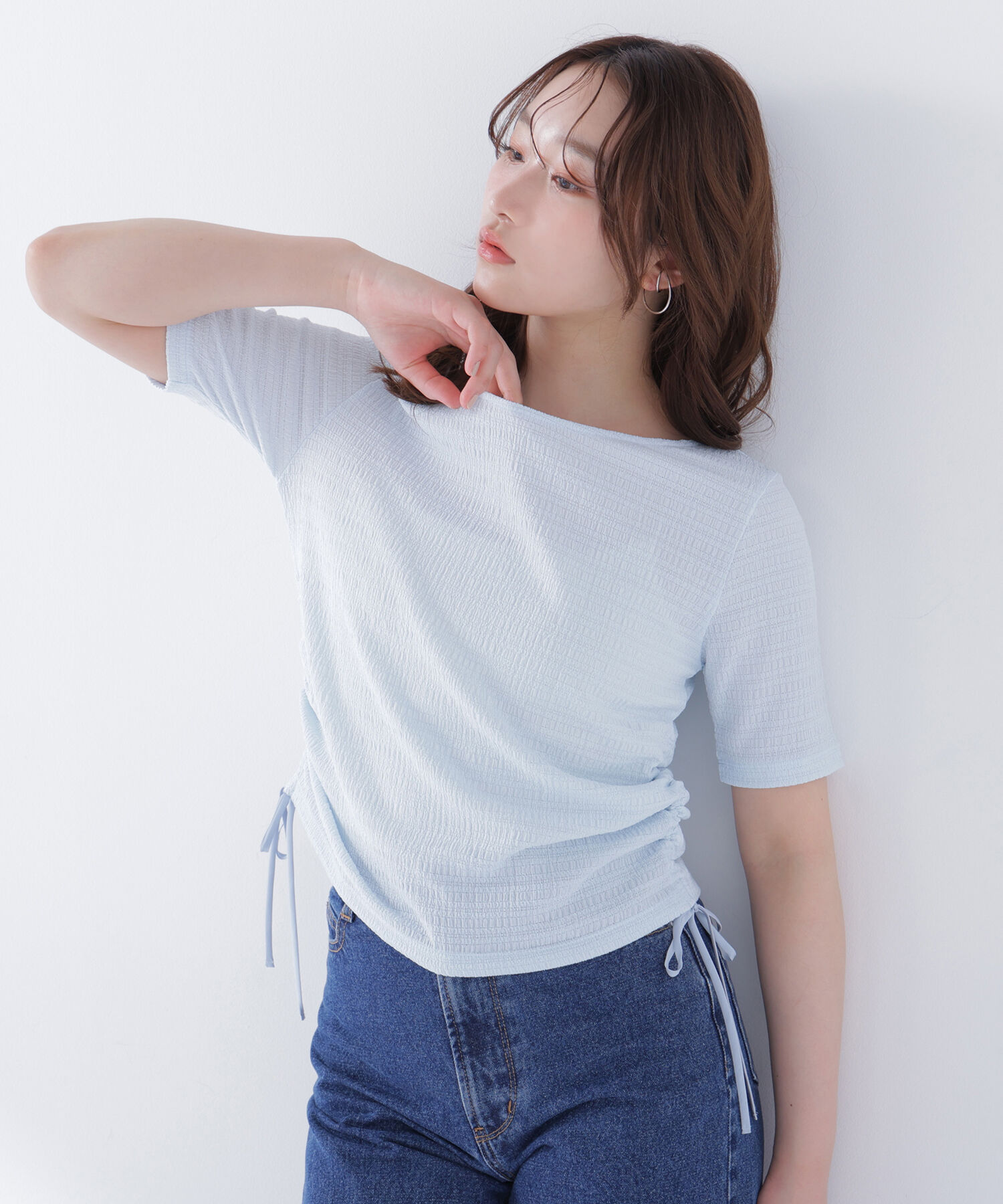  「ドロストヘムカットソー」|Tシャツ・カットソー|