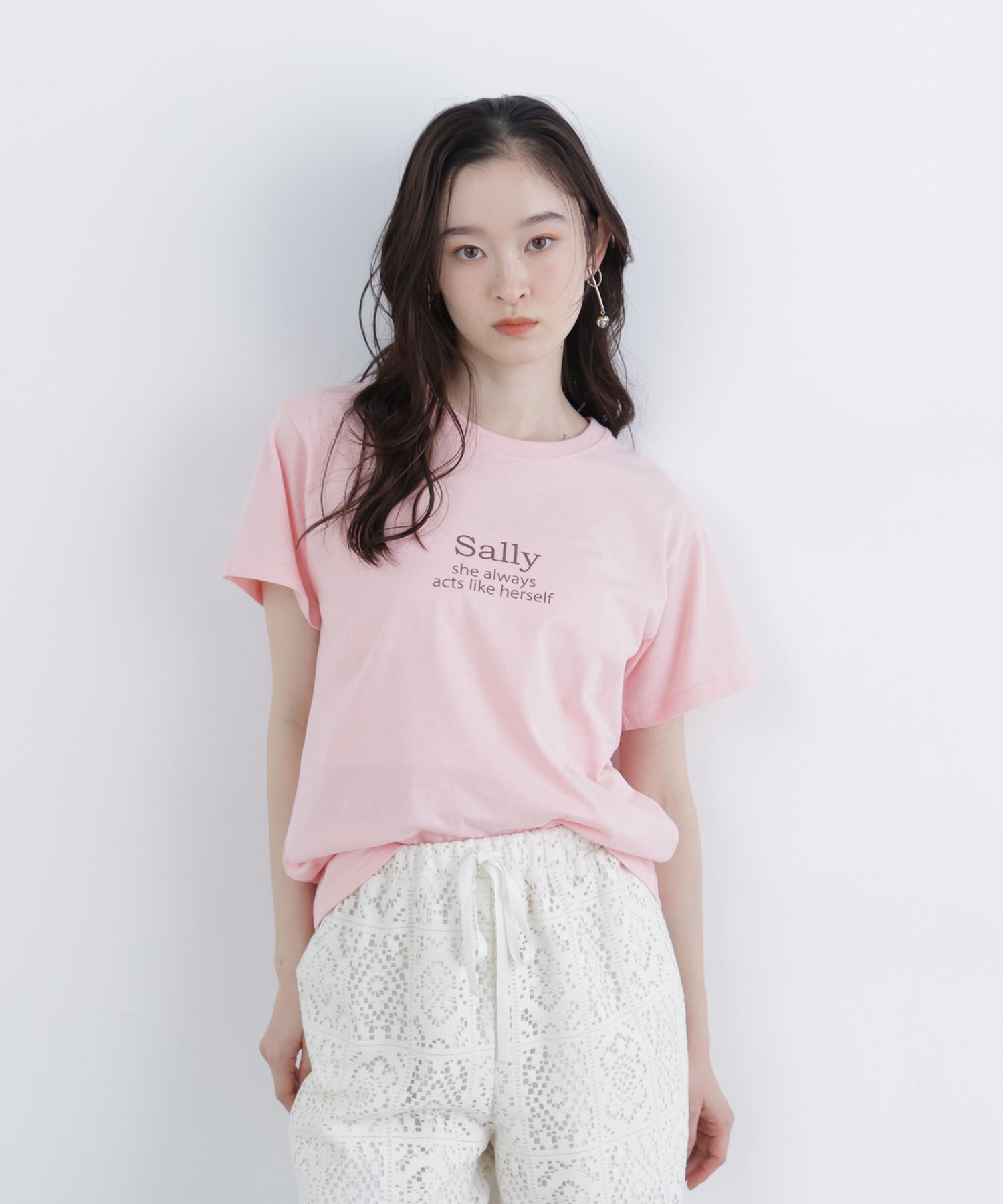  「〈N.〉ロゴプリントTシャツ」|Tシャツ・カットソー|