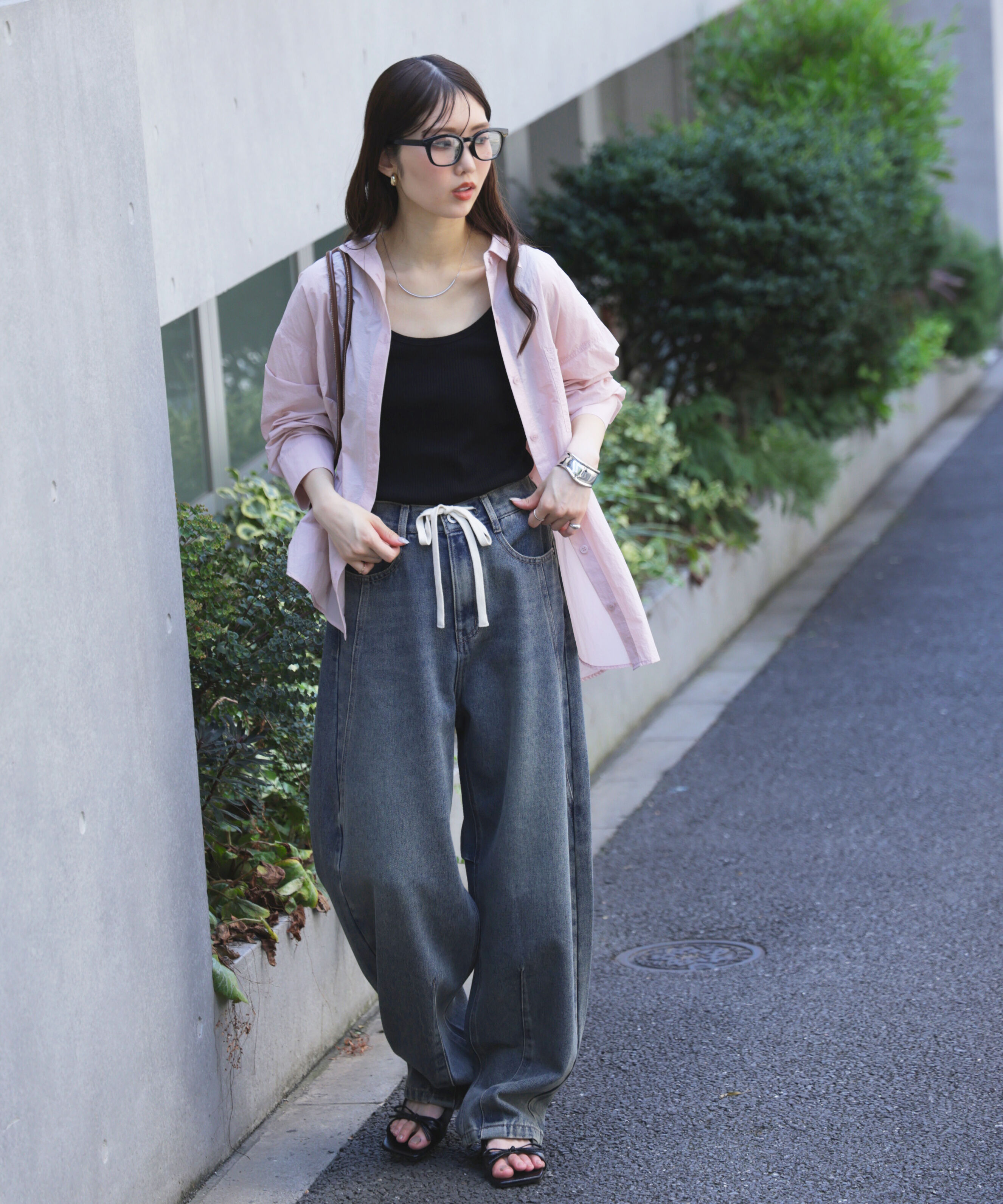  「ナイロンベーシックシャツ」|シャツ・ブラウス|