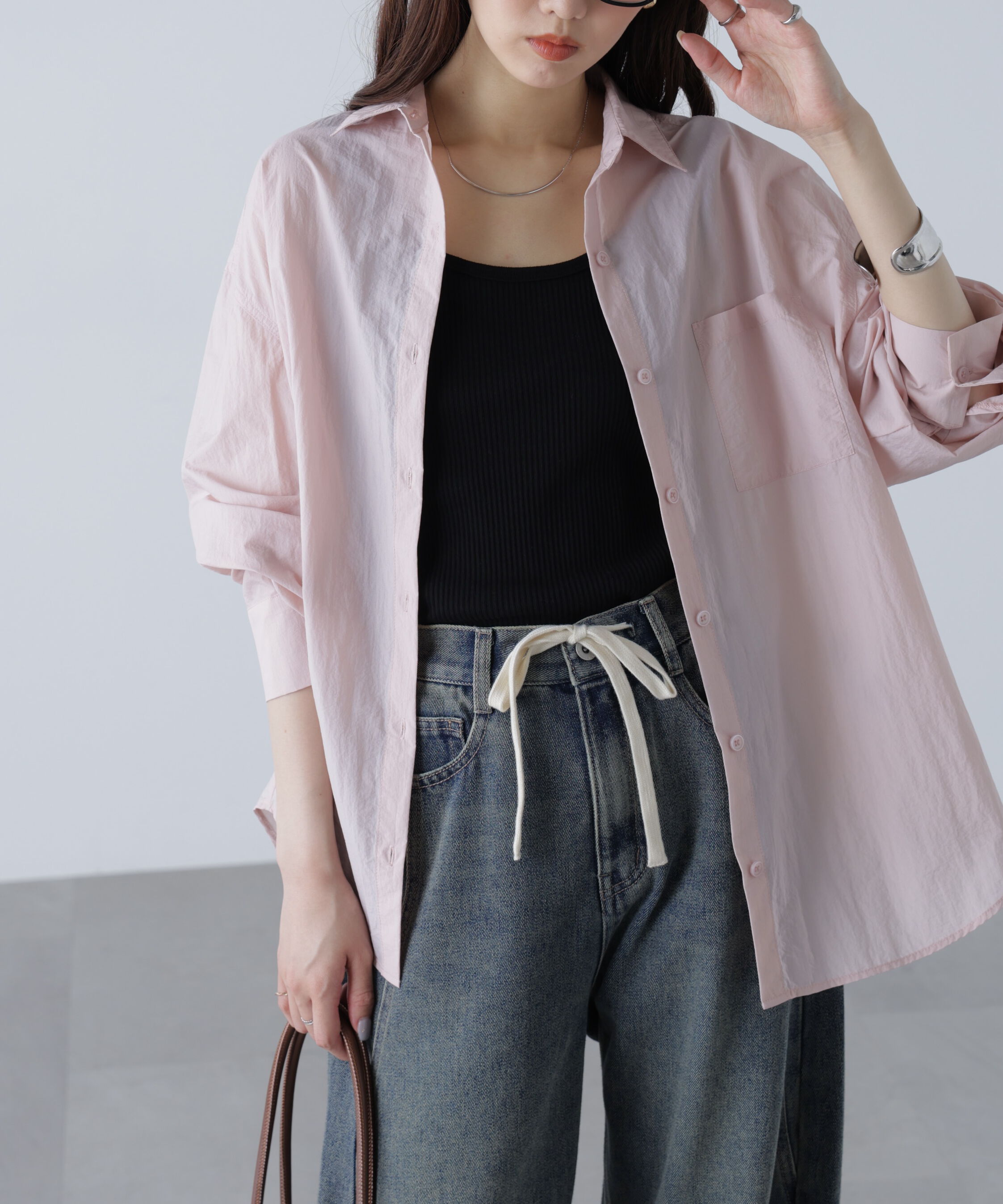  「ナイロンベーシックシャツ」|シャツ・ブラウス|