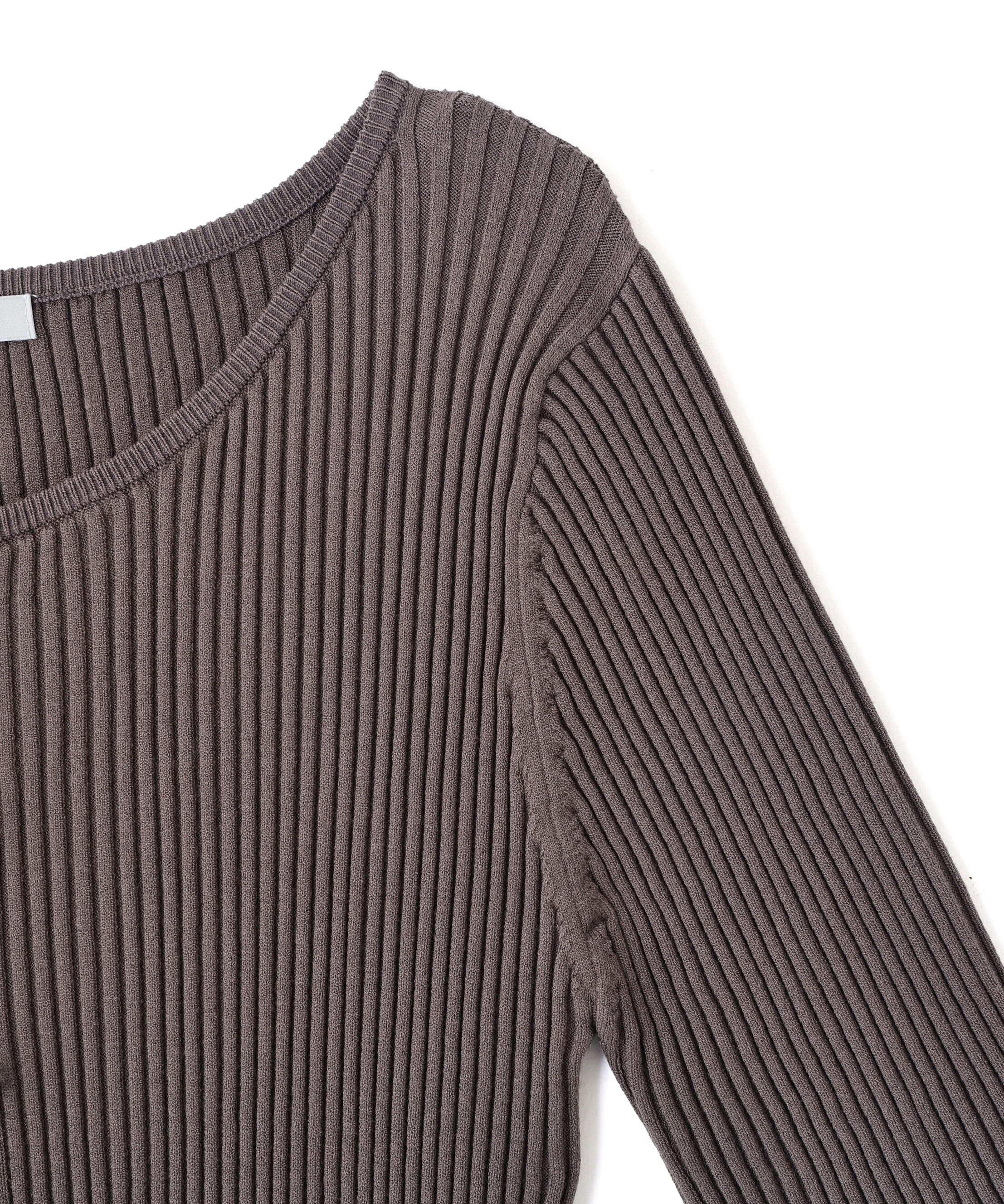  「リボンビジューリブニット」|ニット・セーター|