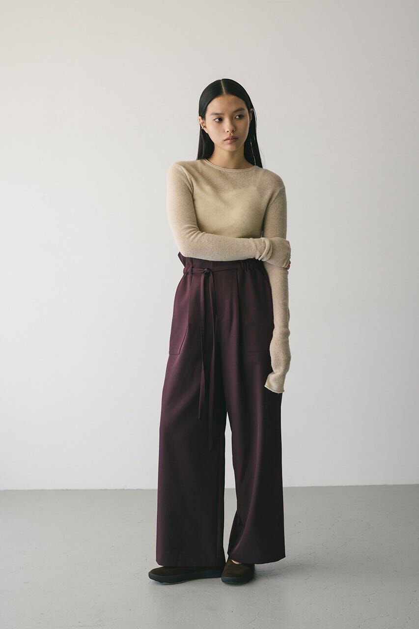 STYLEMIXER「ロングスリーブソフトニット」|ニット・セーター|