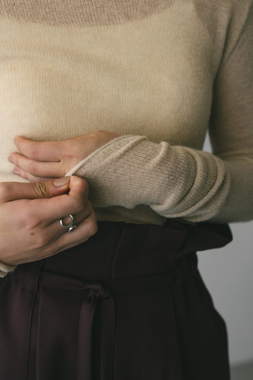 STYLEMIXER「ロングスリーブソフトニット」|ニット・セーター|