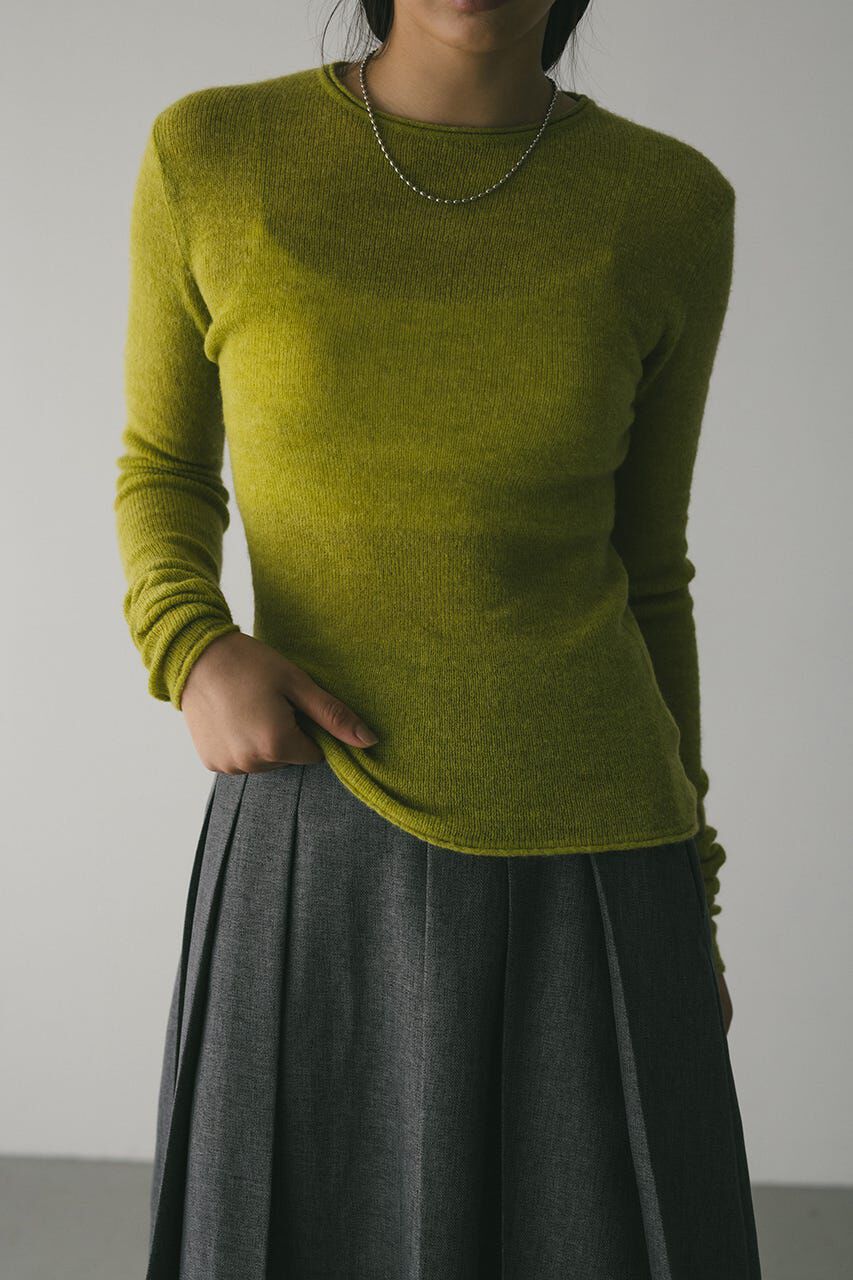 STYLEMIXER「ロングスリーブソフトニット」|ニット・セーター|