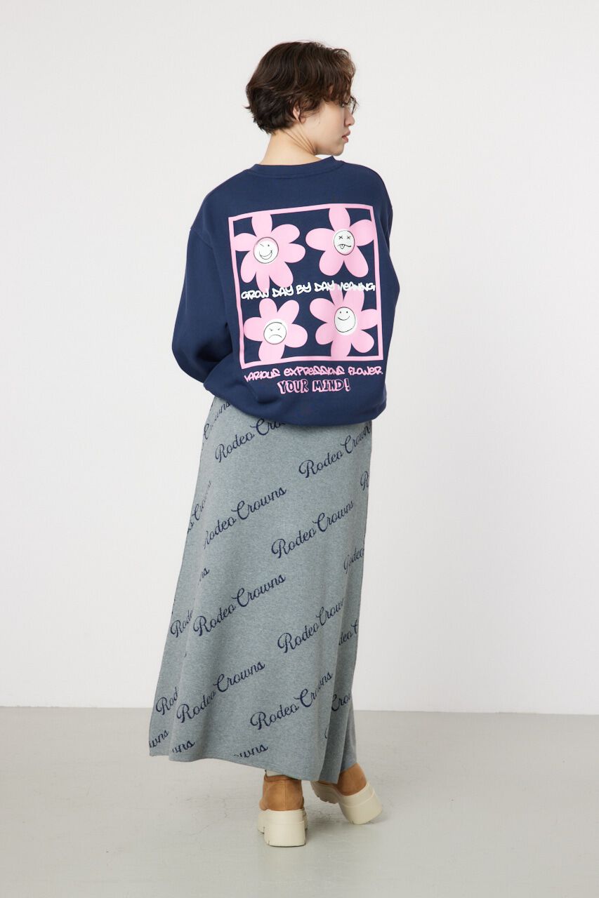 RODEO CROWNS「FOUR FLOWER スウェット」|パーカー|