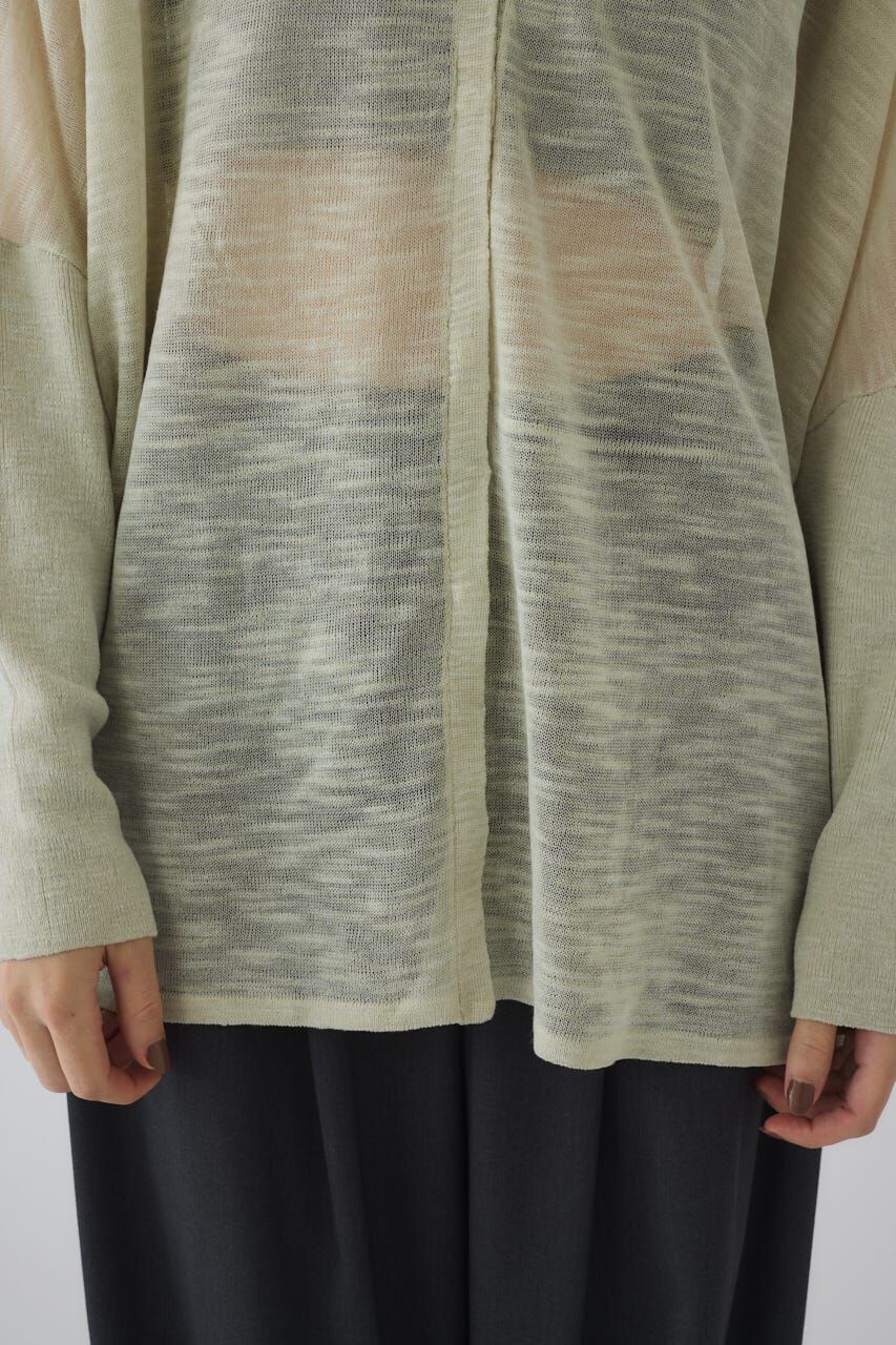 RIM.ARK 「Dry touch summer knit C/D」|カーディガン|