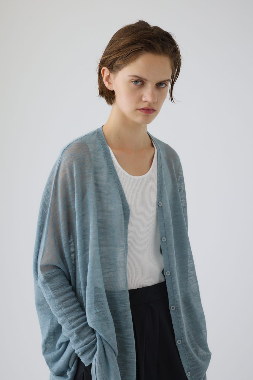 RIM.ARK 「Dry touch summer knit C/D」|カーディガン|