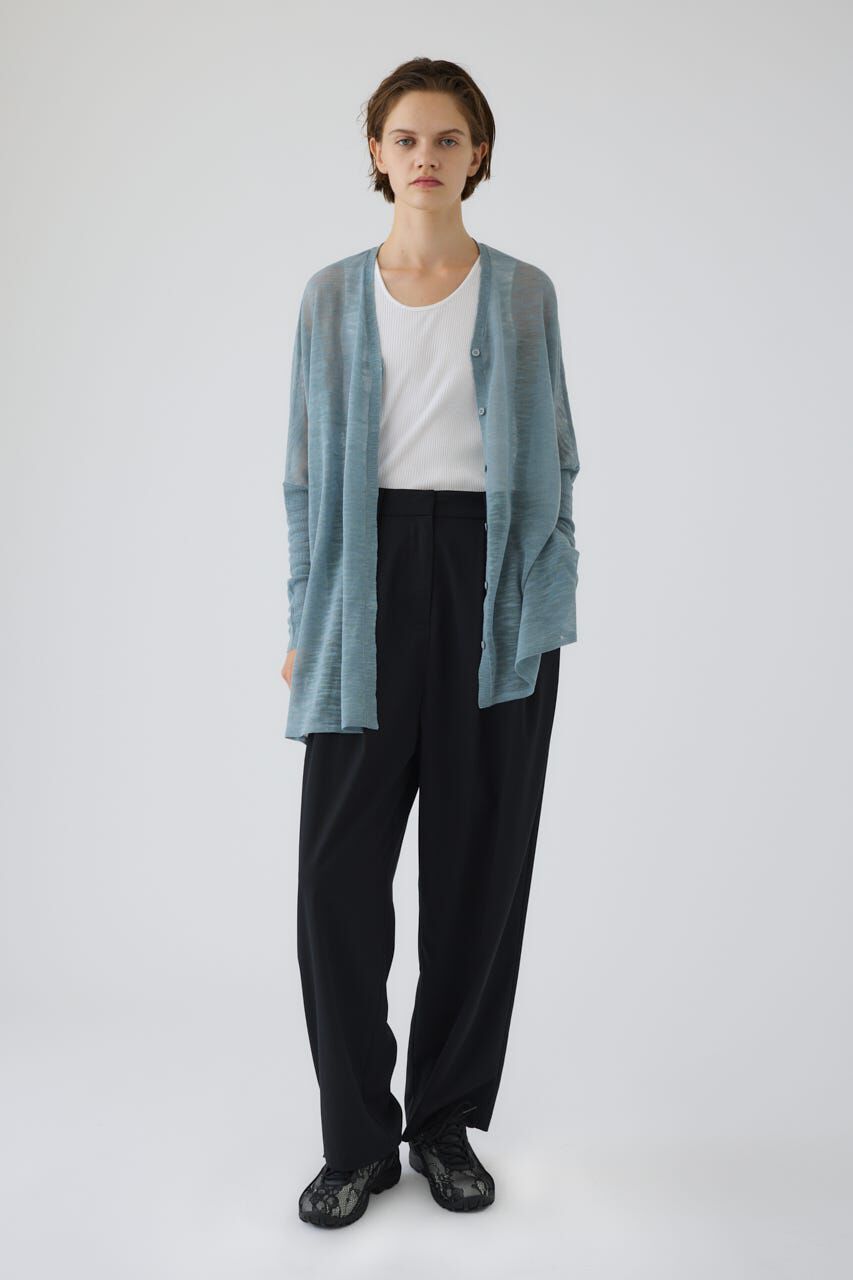 RIM.ARK 「Dry touch summer knit C/D」|カーディガン|