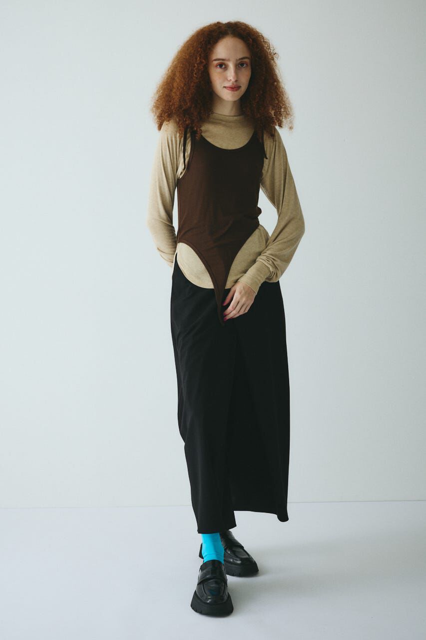 HeRIN.CYE「Sheer layreard cut tops」|Tシャツ・カットソー|