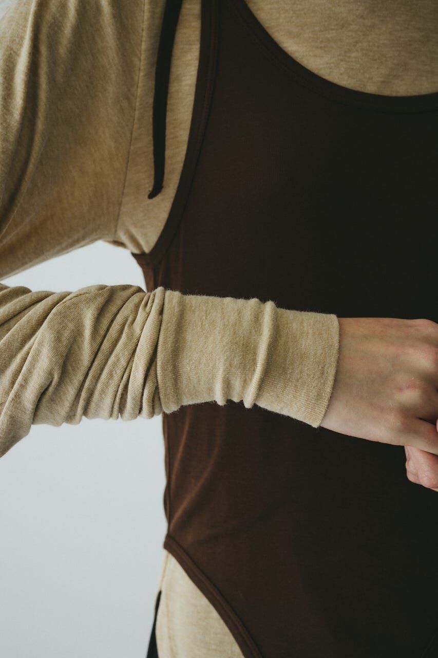 HeRIN.CYE「Sheer layreard cut tops」|Tシャツ・カットソー|