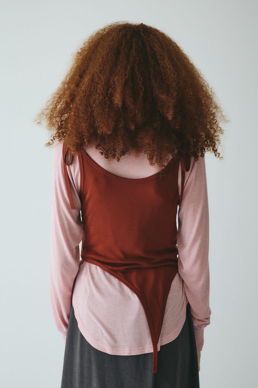 HeRIN.CYE「Sheer layreard cut tops」|Tシャツ・カットソー|