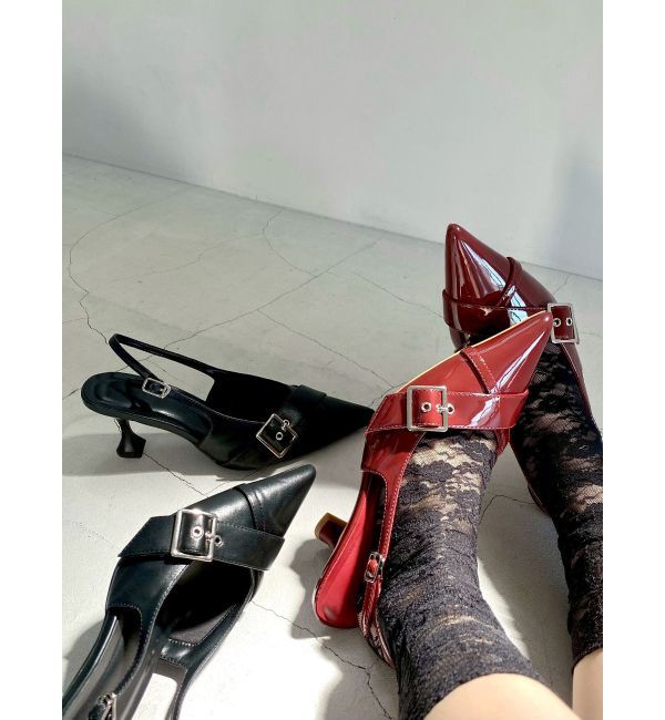 RESEXXY「ランダムベルトパンプス」|パンプス|