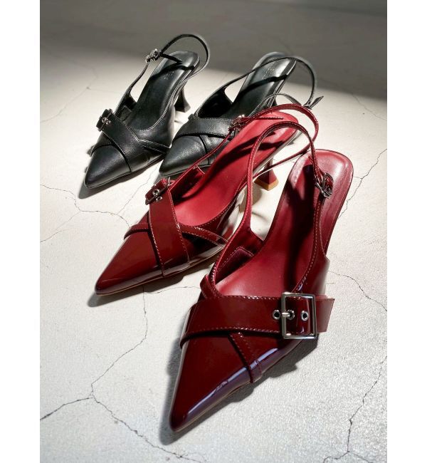 RESEXXY「ランダムベルトパンプス」|パンプス|