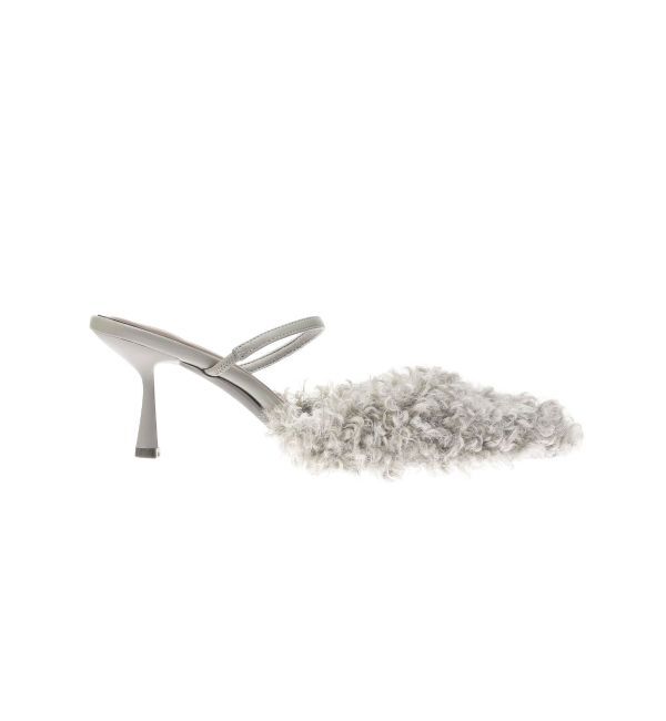 RESEXXY「フェイクカールファーポインテッドトゥパンプス」|パンプス|