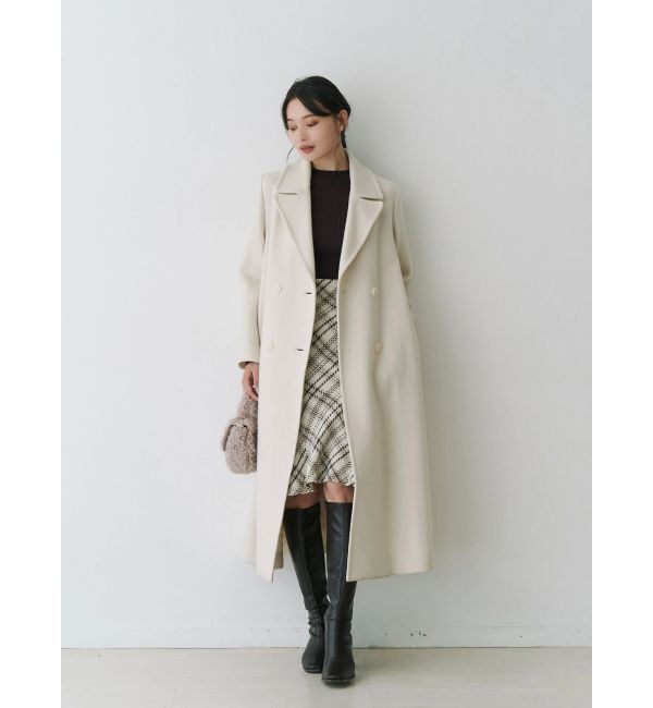 MERCURYDUO「シアーランダムリブニット」|ニット・セーター|