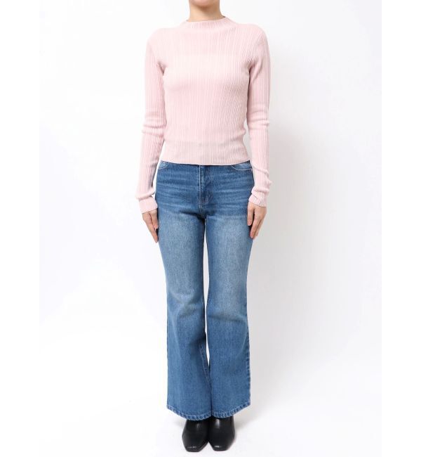 MERCURYDUO「シアーランダムリブニット」|ニット・セーター|