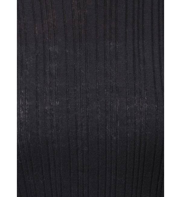 MERCURYDUO「シアーランダムリブニット」|ニット・セーター|