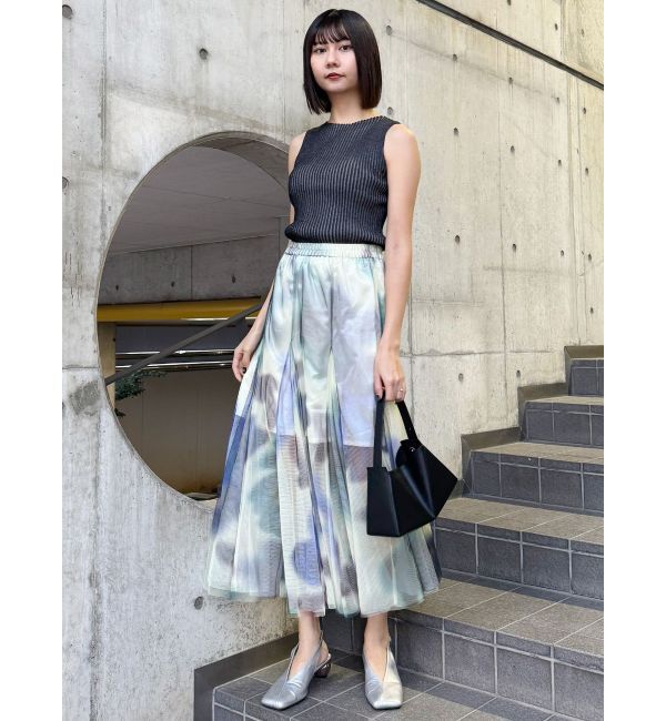 MURUA「バイカラーリブニットタンク」|ニット・セーター|