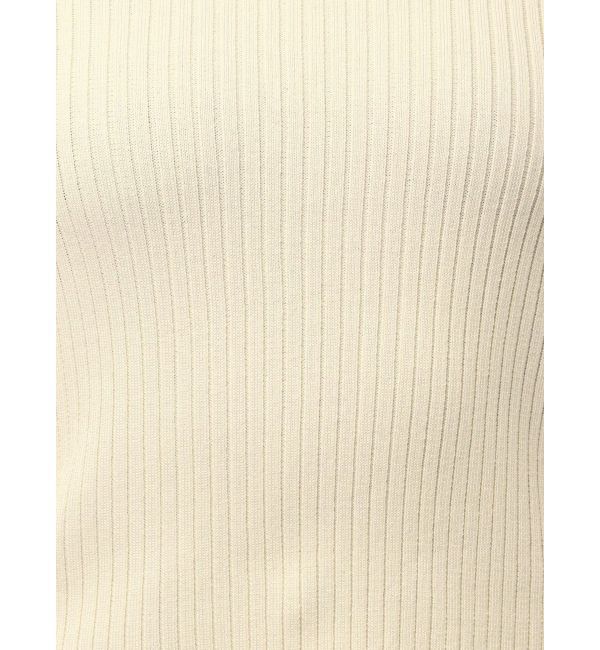 MURUA「ショルダーカットレイヤードライクリブニット」|ニット・セーター|