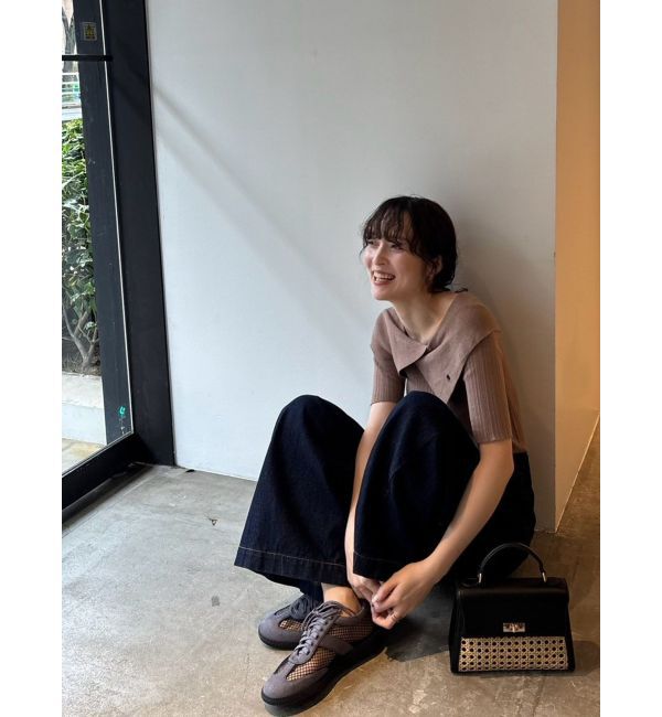 LAGUNAMOON「【POLO BCSコラボ】アシメカラーネックリブニットプルオーバー」|ニット・セーター|