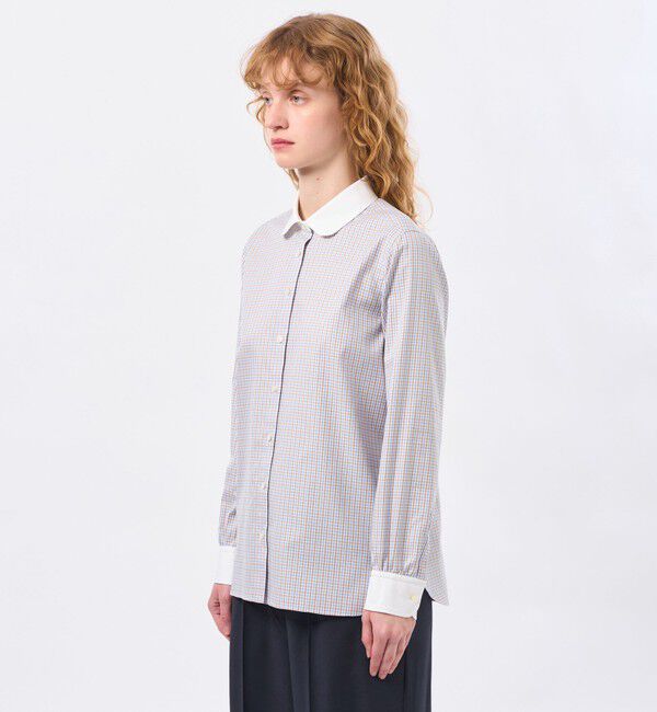 MACKINTOSH PHILOSOPHY「ラウンドカラーベーシックシャツ」|シャツ・ブラウス|