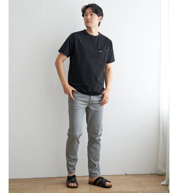 ikka「【接触冷感】速乾COOLポケットプリントTシャツ」|Tシャツ・カットソー|