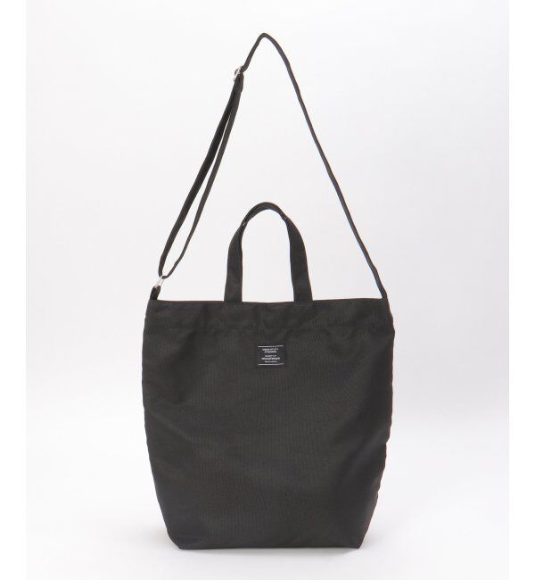 ikka「ポリキャン2WAYショルダートートバッグ」|その他|ブラック