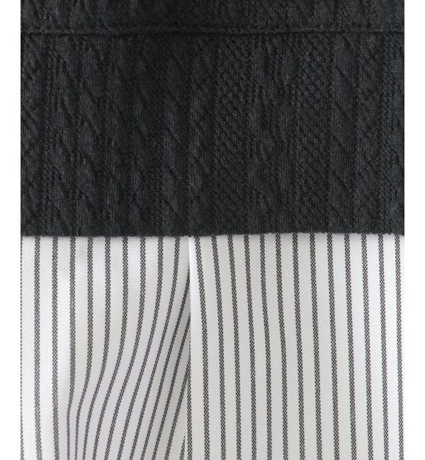 ikka kids「ＬＫケーブルガラレイヤードＰＯ」|Tシャツ・カットソー|