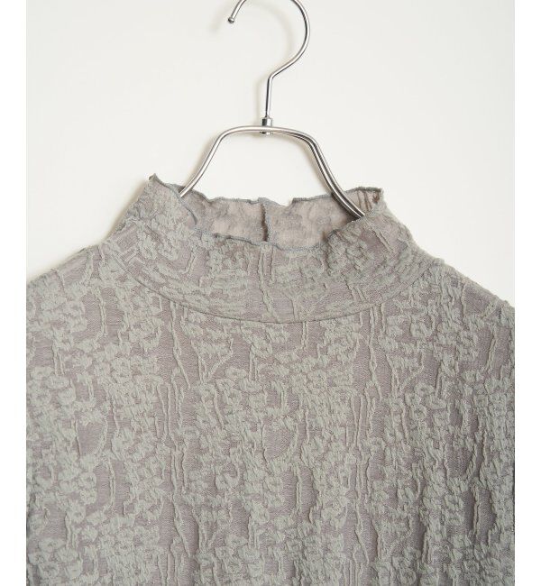 Lbc with Life「ジャカード切り替えシアーロンT」|Tシャツ・カットソー|