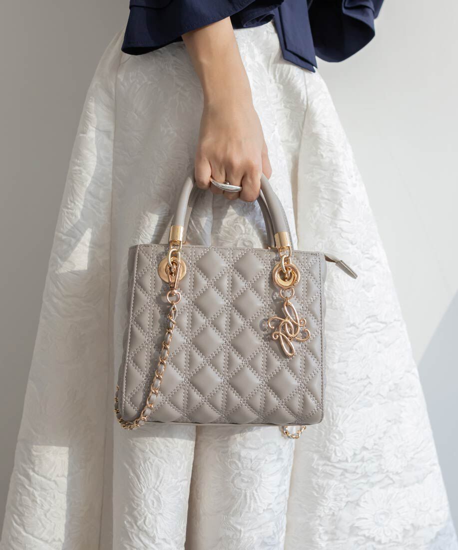  「2WAYキルティングバッグ」|ハンドバッグ|