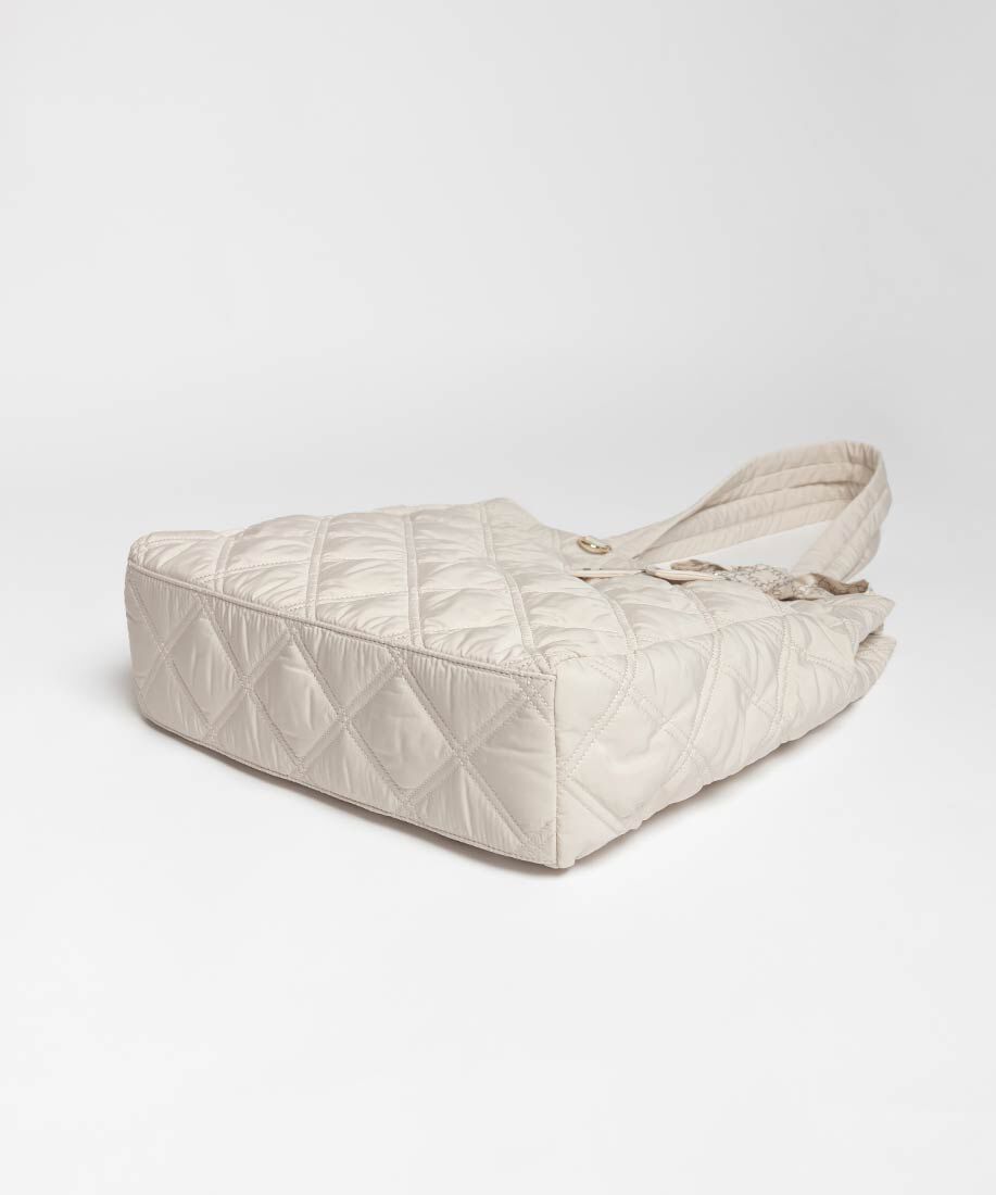  「【A4対応】2WAY リボンキルティングトートバッグ」|トートバッグ|