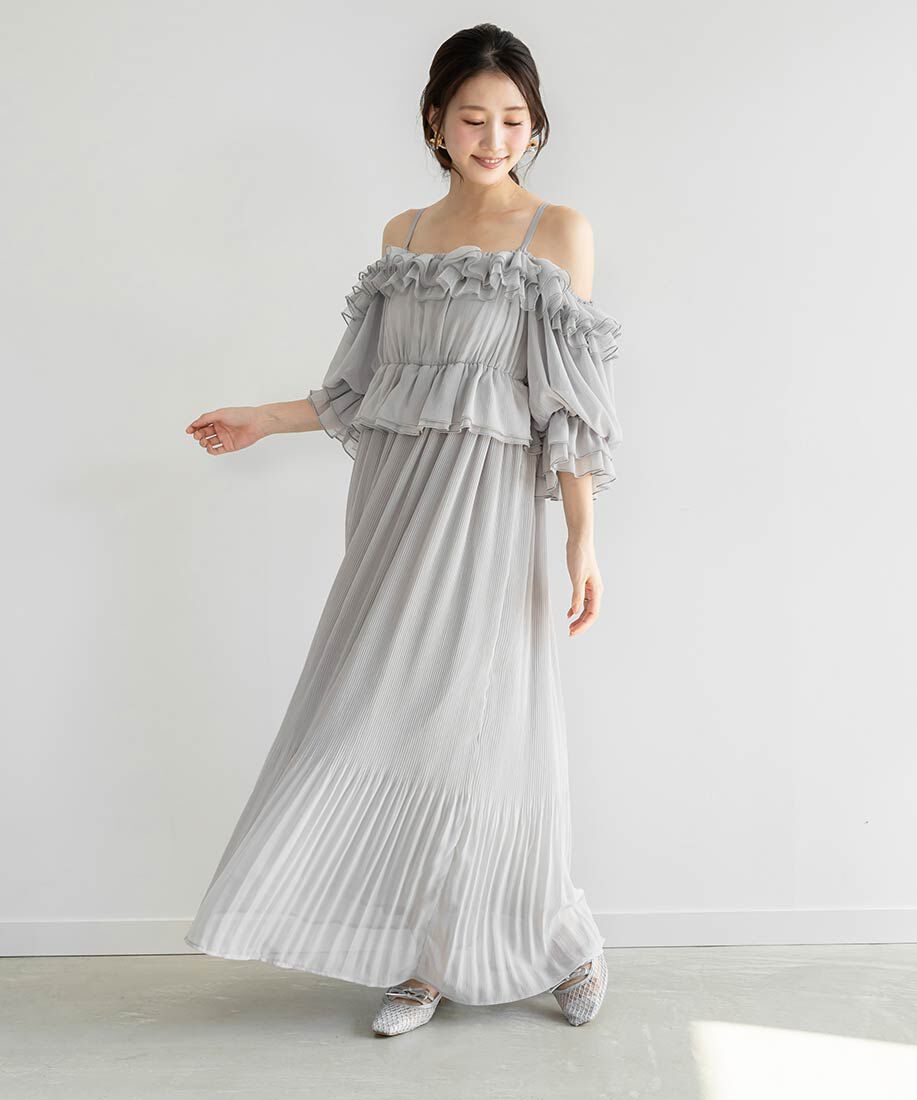  「ダブルリボンメッシュフラットパンプス」|パンプス|