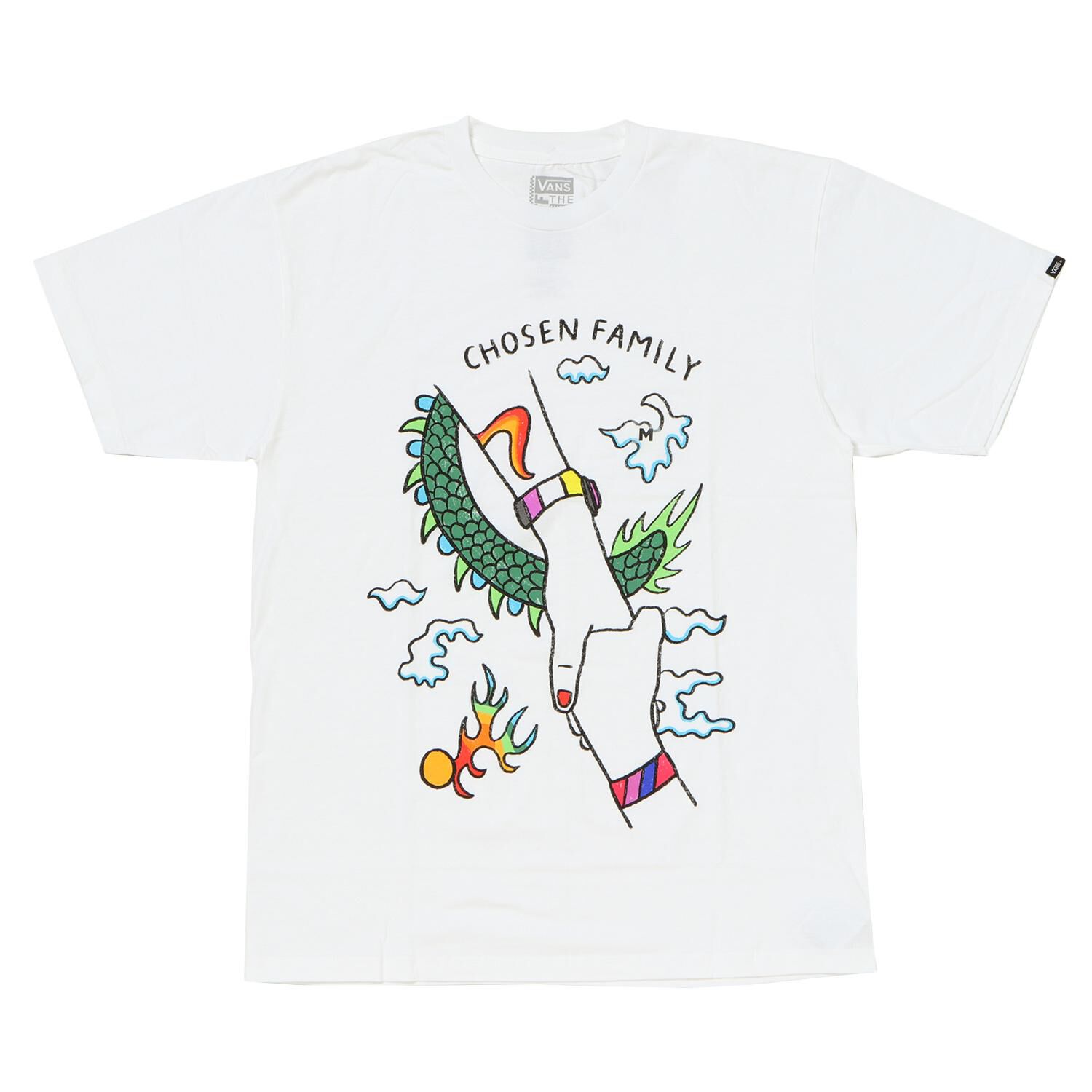 VANS「【VANSｱﾊﾟﾚﾙ】M PRIDE OTW GALLERY SS」|Tシャツ・カットソー|ホワイト