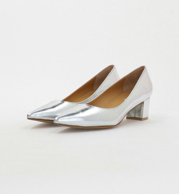 UNITED ARROWS「ポインテッドトゥ チャンキーパンプス」|パンプス|