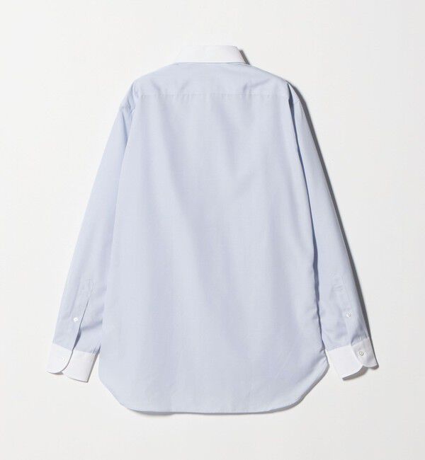 UNITED ARROWS「イージーケア AG グレンプレイド セミワイド クレリックカラーシャツ 抗菌防臭」|シャツ・ブラウス|