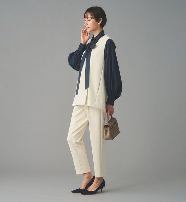 UNITED ARROWS「SPONGY バックフレア ベスト」|ベスト・ジレ|